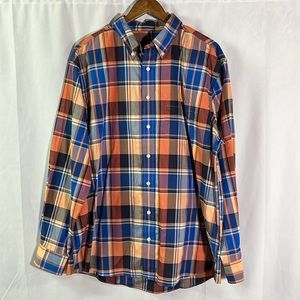 🛍 6 for $35 • Jos. A. Bank Plaid Tailored Fit Cotton Button Down Shirt